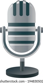 The view of microphone 