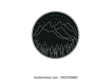 51,085 Mountain Night Stock Vectors, Images & Vector Art 