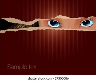 View over. Vector abstract.