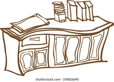 La vista del piquete en el libro 