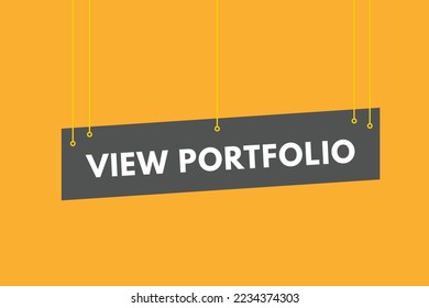 Anzeige der Portfoliotexttaste. Web-Buttons für das SignIcon anzeigen
