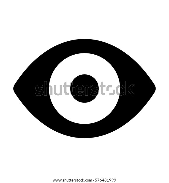 View Vector Icon Stock Vector (Royalty Free) 576481999 | Shutterstock