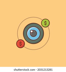 ver ilustración vectorial en un fondo transparente. Símbolos de calidad premium. Icono de color plano de línea vectorial para el concepto y el diseño gráfico.