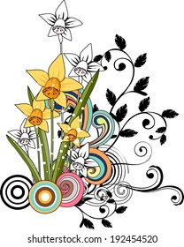 Las vistas a la flor silvestre 