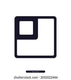view_roll icon. Layout Sign and symbol icons. vector illustrations. 