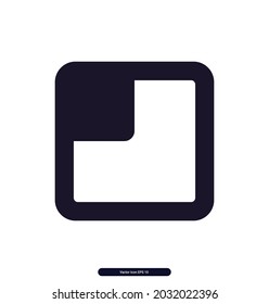 icono view_scale_1. Signo de diseño e iconos de símbolos. ilustraciones vectoriales. 