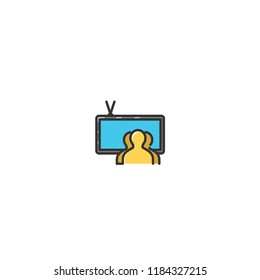 viewer color line icon