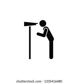 Viewer, icon. Element of simple icon for websites, web design, mobile app, infographics. Thick line icon for website design and development, app development