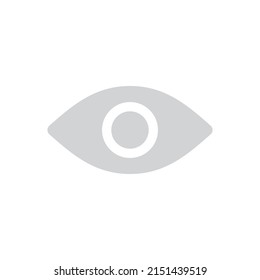 Viewer, Spectator Icon Vector. Eye Sign Symbol