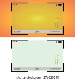 Viewfinder of the camera