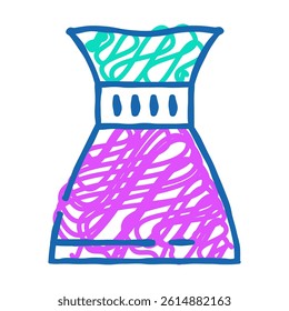 viewfinder tool doodle icon sketch vector. viewfinder tool sign. isolated symbol illustration
