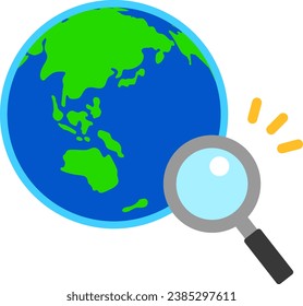 Viewing the Earth Through a Magnifying Glass
