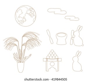 Viewing the moon icon set