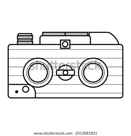 View-Master Personal Stereo Camera Icon For Logo And More