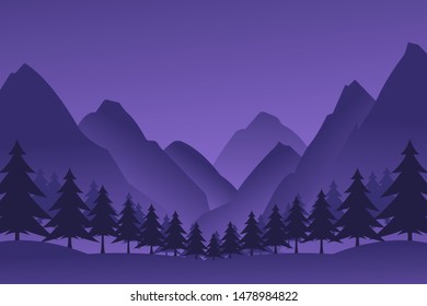 views of the mountain landscape