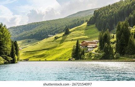views of muntain and sea 
