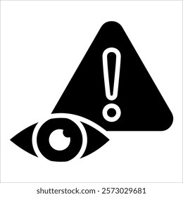 Vigilance Icon Element For Design