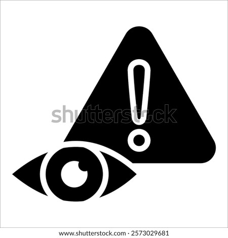 Vigilance Icon Element For Design
