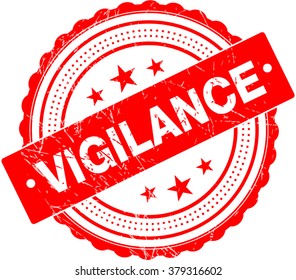 Vigilance Premium Quality Rubber Stamp