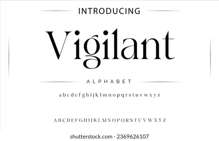 Vigilant luxury elegant typography vintage serif font wedding invitation logo music fashion property