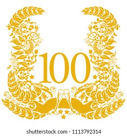 Vignette for the 100th anniversary
