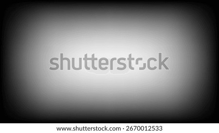 Vignette Frame Background – Dark Corners Light Center Vector