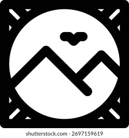 Vignette, Vignettierung, Bildgliedersymbol