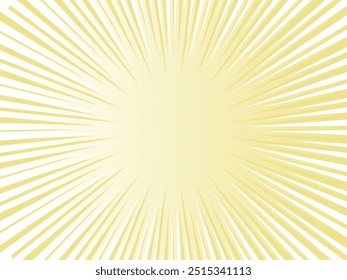 Vigorous sparkling pop line background material_Light yellow