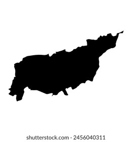 Vihiga County map, administrative division of Kenya. Vector illustration.