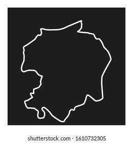 vijandi region map in estonia country