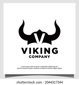 Viking Ancient Warrior Helmet logo