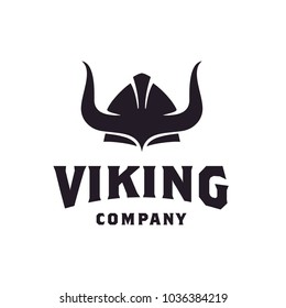 Diseño del logotipo del casco Viking Armor, para barco, travesía, gimnasio, club de juegos, deporte