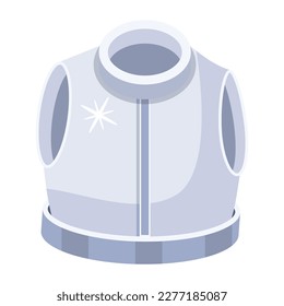 Viking armour piece 2d style icon