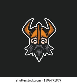 Viking Army Legend Logo Mascot Esport Illustration