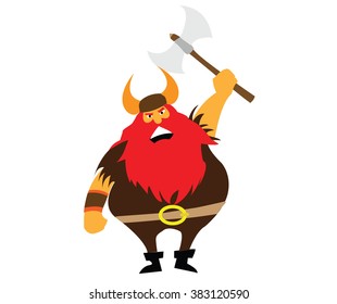 Viking with ax