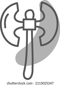 Taxo viking, ilustración, vector sobre fondo blanco.
