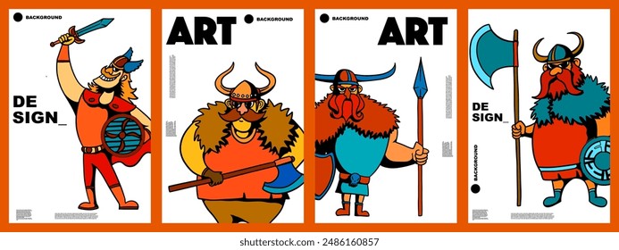 viking background for design, background, banner, poster, etc