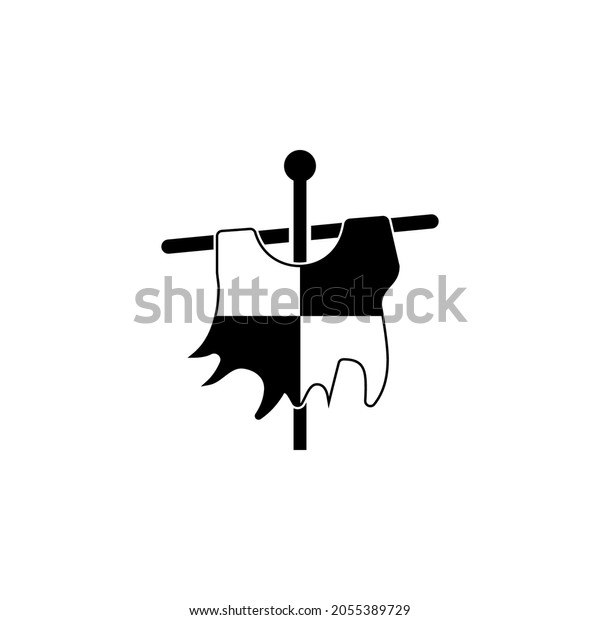 Viking Banner Icon Vikings Set Stock Vector (Royalty Free) 2055389729 ...