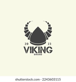 viking brand logo with viking helmet symbol