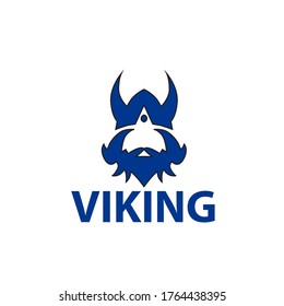 logotipo de concepto de vigilia en azul