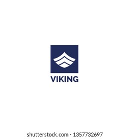 Viking Construction Logo Template