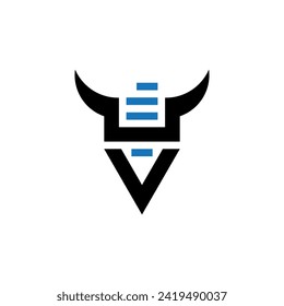 diseño de logotipo minimalista de documentos de visualización