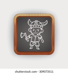 viking doodle