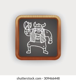 viking doodle