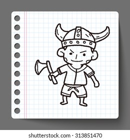 viking doodle