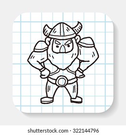 viking doodle