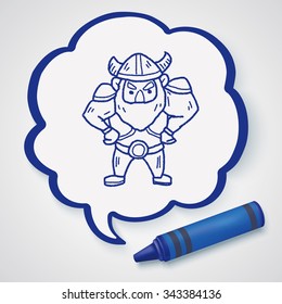viking doodle
