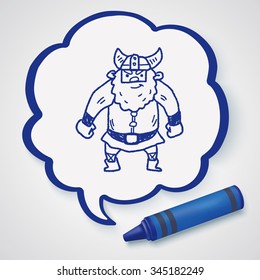 viking doodle