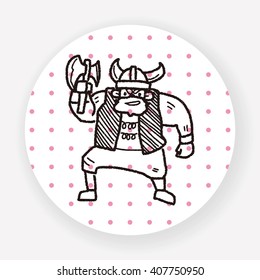 viking doodle
