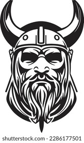 Symbol des Wikingerzeichens Tattoo Vektor